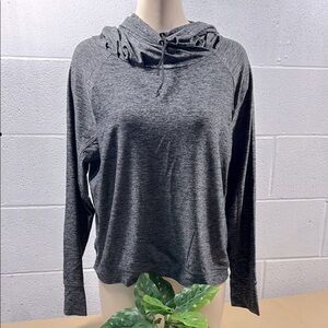 Women's Gray Hoodie Top​​​​